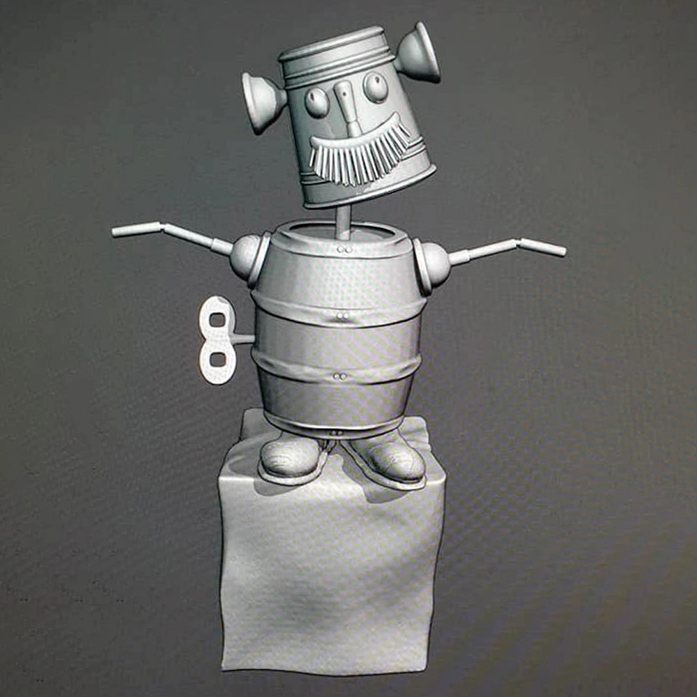 פסל קריקטורה תלת מימד בעיצוב אישי