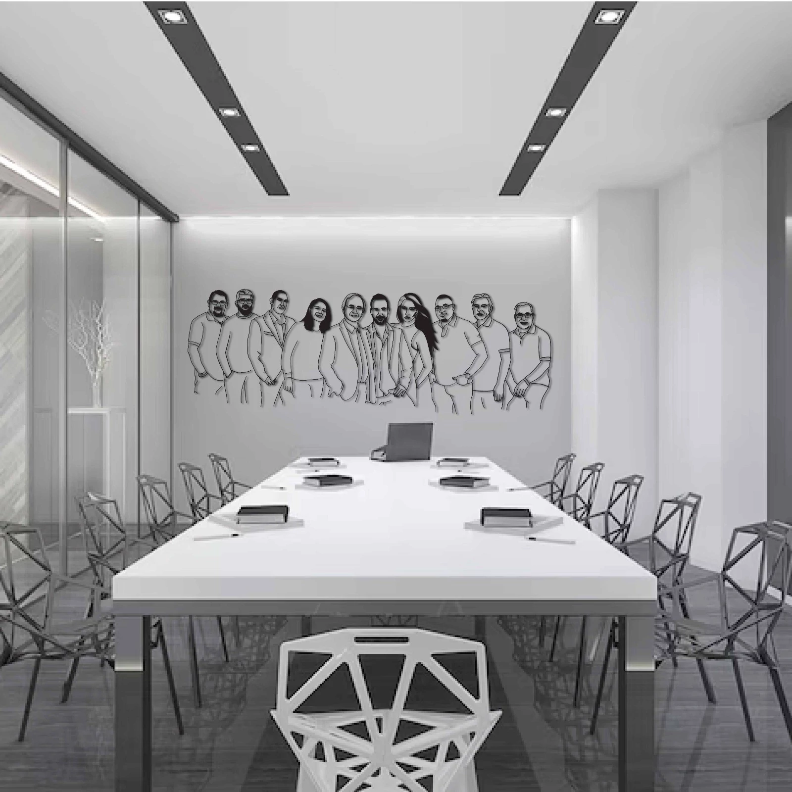 פרוטרט לצוות המשרד עד 10 אנשים