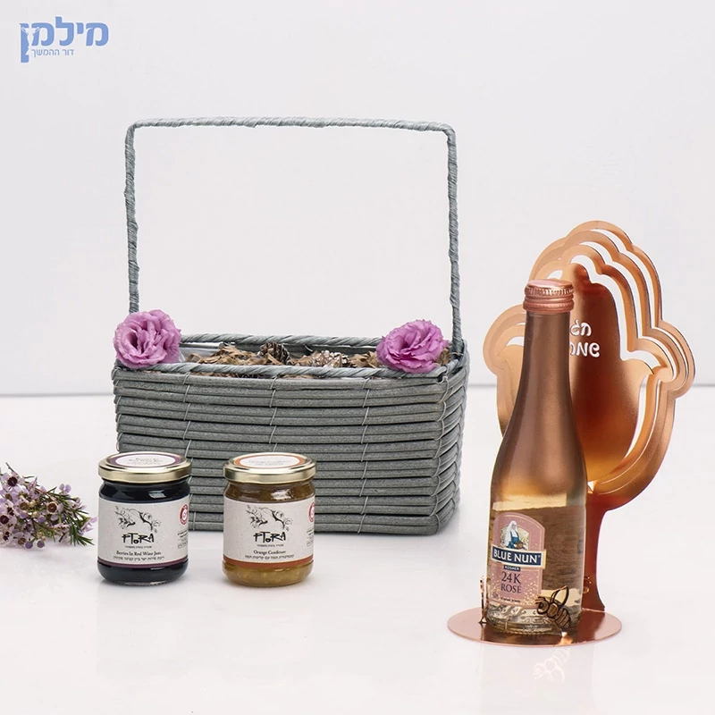 מעמד חמסה לבקבוק יין