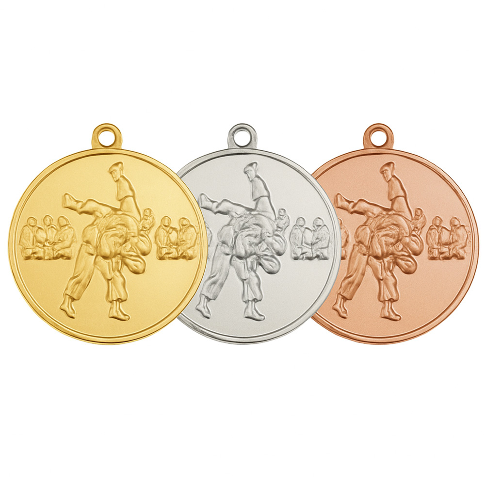 מטדליה ג'ודו עם קהל