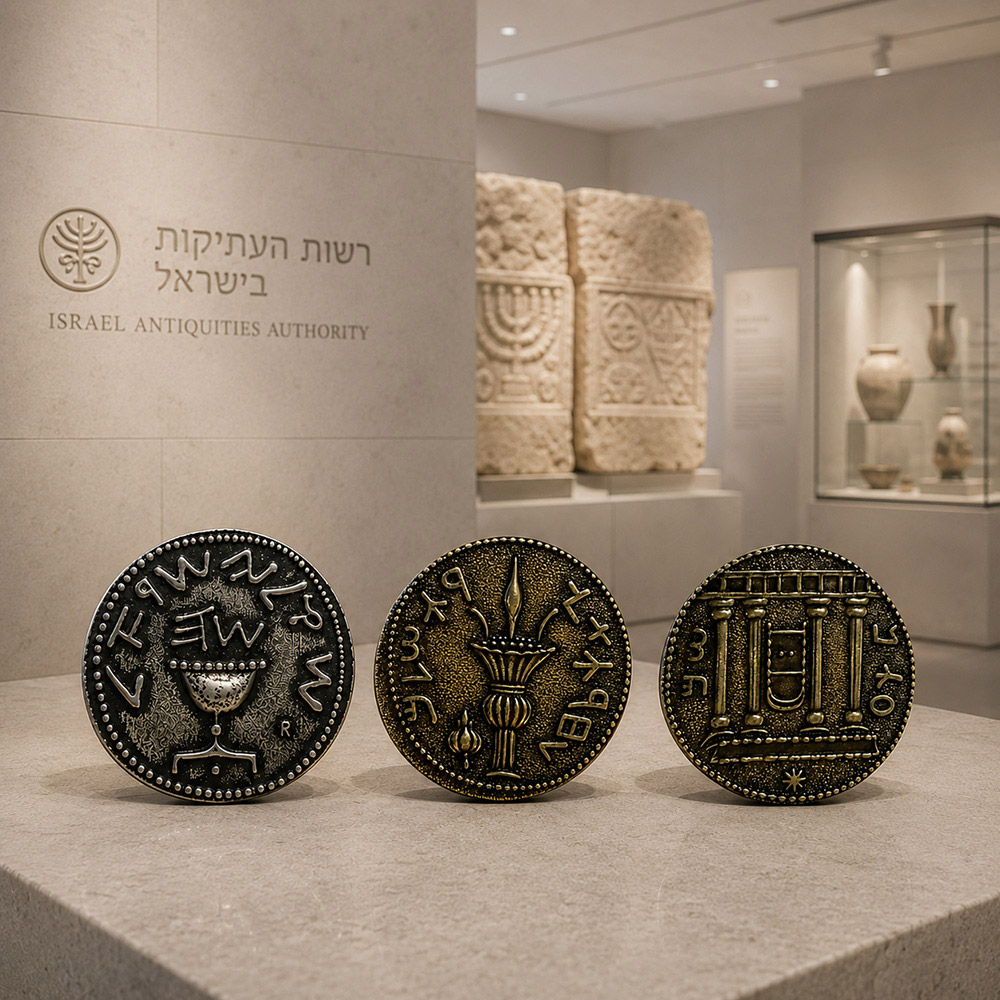 מדליות היסטוריות בהתאמה אישית