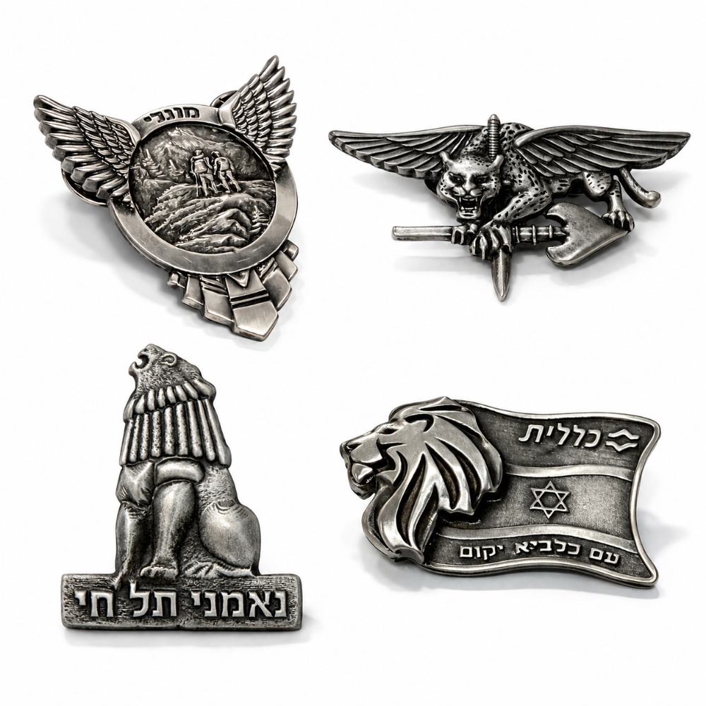סיכת דש צורנית ביציקה